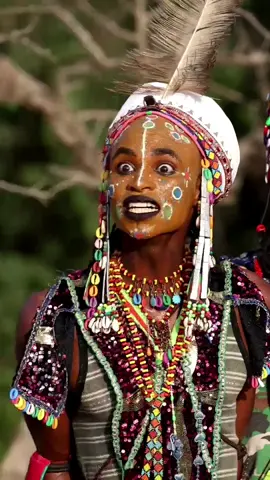 Beauty contest in Africa, the Gerewol Festival Wodaabe  #beauty #african #dancecontest #tchad #people 