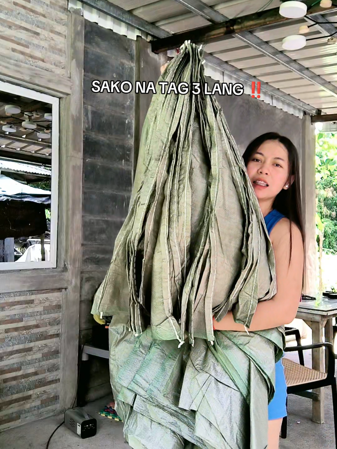 Reusable Sacks  Sako na Matibay Large Capacity Sacks Sako pang basura Sako mo, sako ko, sako niya, sako nating lahat Sakoooooo Sacks uyy Ewan ko sayo  edi wow *Disclaimer: Price may vary. Price may change anytime or price may change after promote ends.  Kaya bilhin mo habang mUrayta pa #sako #sacks #garbage #largecapacity #homefinds 