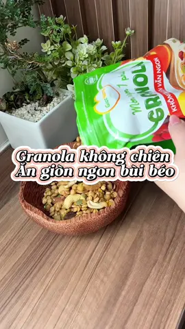 Ăn giòn ngon lắm mấy bà ăn thử đi nè #granola #hatdinhduong #ngucoc #healthy #eatclean 