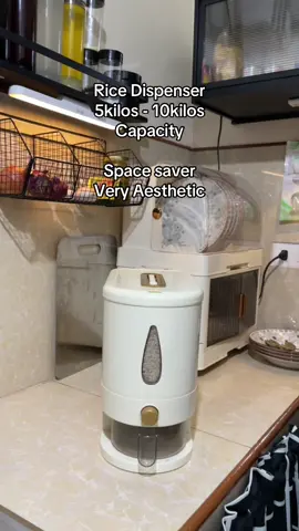Very Aesthetic ang ganda nya sa personal mga mii  #ricedispenser #riceorganizer