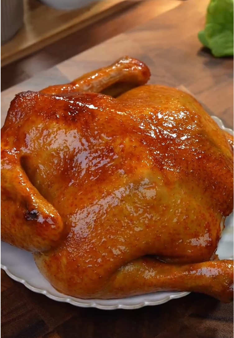 Gà nguyên con nướng, bên trong mọng nước bên ngoài giòn rụm chỉ với bí kiếp này  #gà #bepxuyenviet #nauancungtiktok #food #xuhuong 
