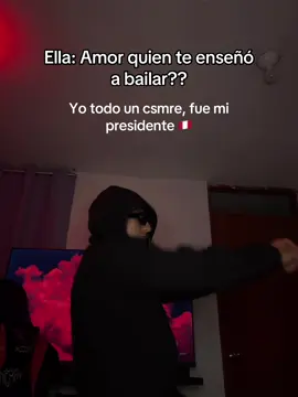 Con ese baile ya le enamoré más😎 #mipresidente #baile #amor #emerck17 #humor 