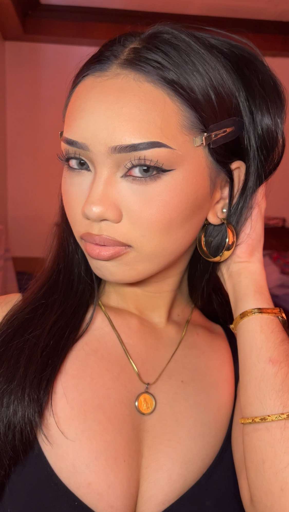 nakapag grwm rin ulit!!!      Products:  ?ৎ Foundation: @Absidy Beauty Weightless Touch Foundation - 1.5N ?ৎ Concealer: Absidy Weightless Touch Concealer - 0N ?ৎ Color Correctors: Absidy ?ৎ Brow: Absidy Brow Gel ?ৎ Eyeshadow: Inglot ?ৎ Eyeliner: o.two.o ?ৎ Liquid Contour: @Issy Cosmetics ive Concealer - SD1 ?ৎ Liquid Blush: @SACE LADY beauty.ph Moon Dot - 04 ?ৎ Powder Bronzer: Guerlain Terracotta 4 Season ?ৎ Powder Blush: @Judydoll_official  ?ৎ Loose Powder: @GRWM Cosmetics Loose Powder - Bright n Pink ?ৎ Fixing Spray: @Shop with Naturale l ?ৎ Mascara: @Maybelline New York PH Firework Mascara ?ৎ Lipstick: Absidy Cashmere Kiss - Macaron ?ৎ Lipliner: @Sunnies Face Lip Tracer - Caffeine  #makeuplook #grwm #makeuptutorial #beauty #fyp 