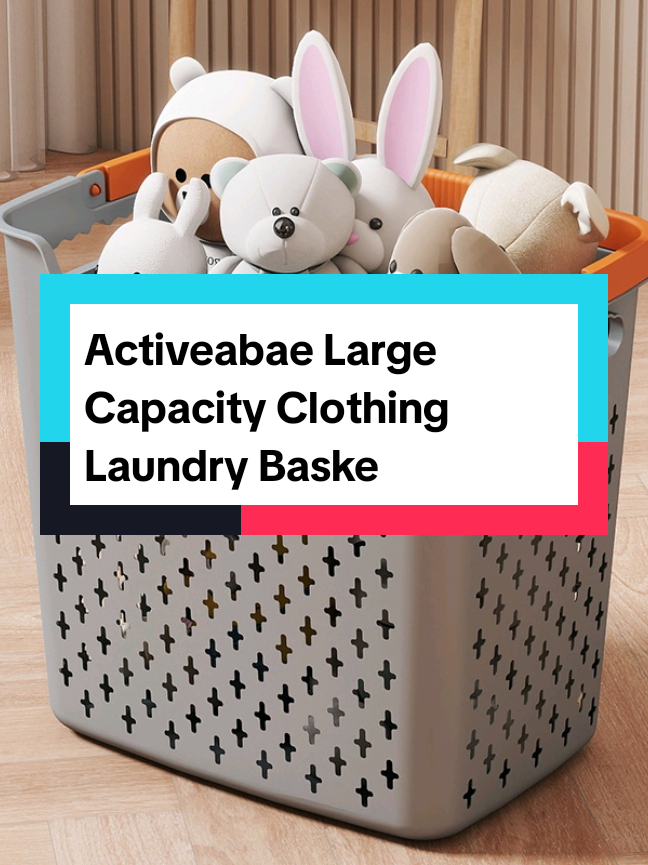 Activeabae Large Capacity Clothing Laundry Basket #laundryhack #laundry #householditems 