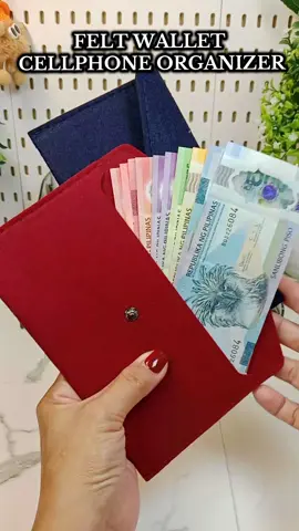 DISCLAIMER:Price may change after promotion ends. #feltwallet #wallet #celphonepouch #pouch #organizer 