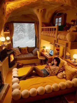 Snow falling, soul resting 🤍❄️#CozyVibes #CozyVibesOnly #SnowfallMood 