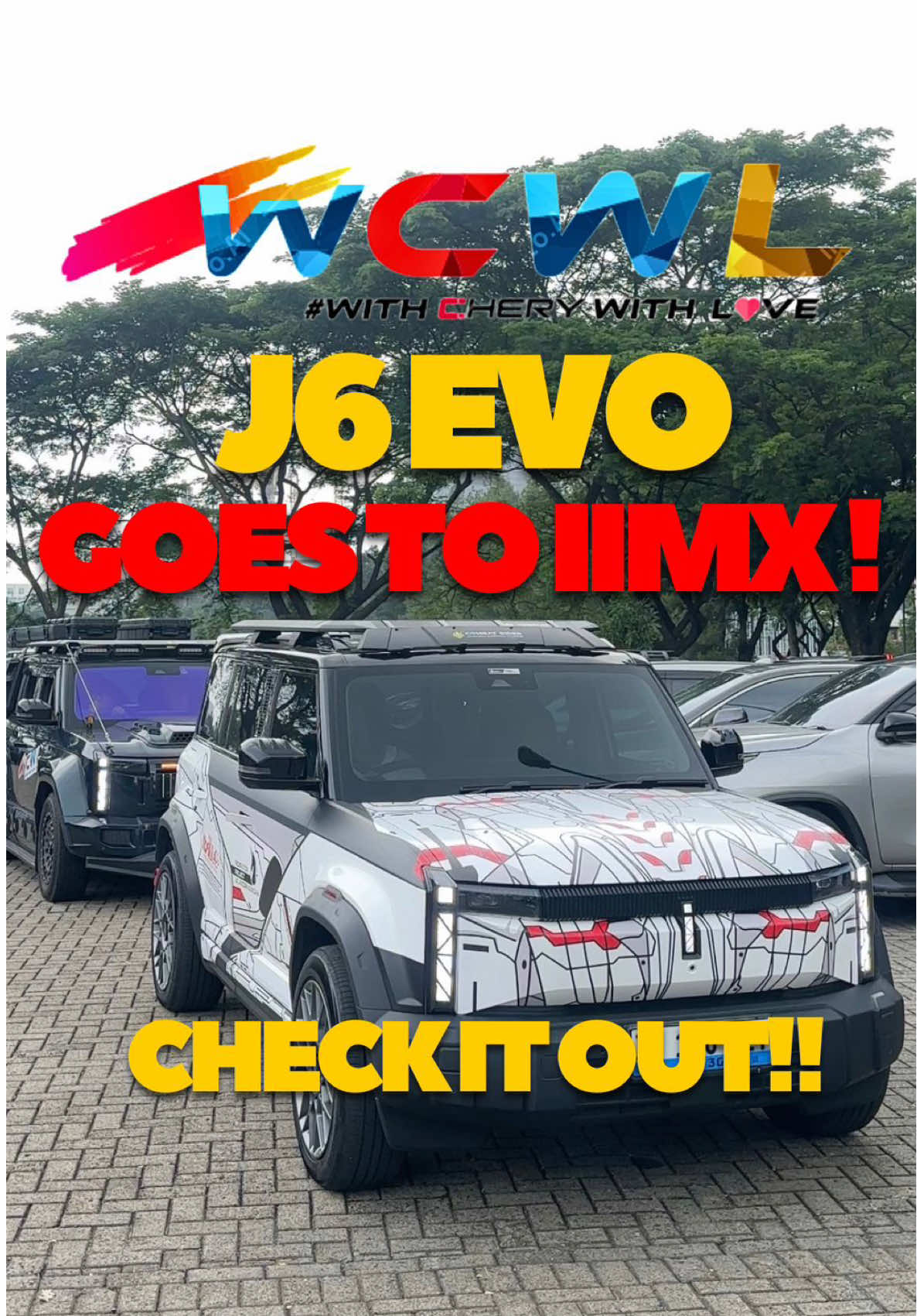 J6 EVO SQUAD meluncur menghadiri event IMX 2025! Jalur vip menuju J6 FEST! @Chery Motor Indonesia @With Chery With Love Indonesia #WithCheryWithLoveIndonesia #cheryj6 