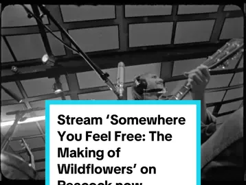Just in time for the weekend – ‘Somewhere You Feel Free: The Making of Wildflowers’ has officially landed on @peacock! The award-winning documentary offers a deeper look into Tom Petty’s creative process, capturing rare studio footage and the spirit of an artist at the peak of his creative powers. Stream it now at https://tompetty.lnk.to/SYFFPeacock  #Wildflowers30 