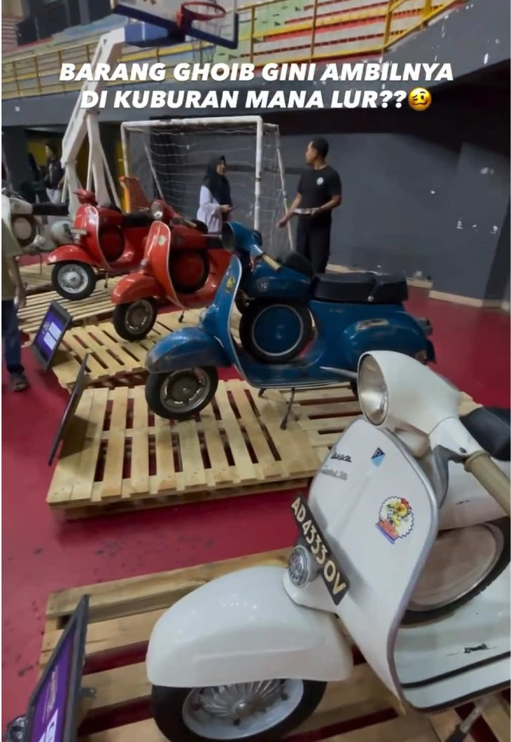 Ilmune sampean opo moas iso nekakne barang Ghoib?!🤔 #vespa #vespass #vespass90 #vespass50 #ksf 
