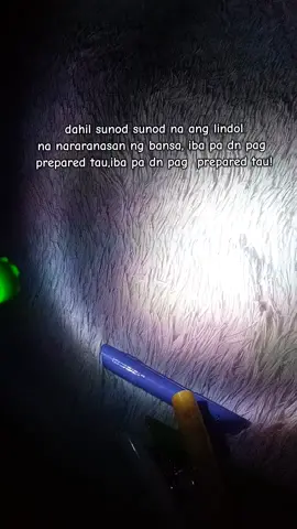 dahil sunod sunod na ang lindol na nararanasan ng bansa, iba pa dn pag prepared tau,iba pa dn pag  prepared tau! #flashlight #whistle 