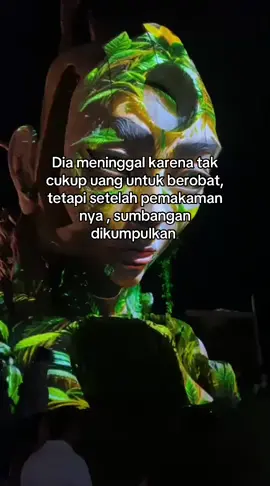 Memang harta ga di bawa mati. Sedangkan kotak amal saja mintanya uang bukan do’a