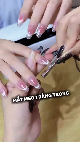 SƠN MẮT MÈO ÁNH TRĂNG TRẮNG TRONG XINGME  #nails #thanhvynail #thanhvyedana  #sonmatmeo #wangxingyue 