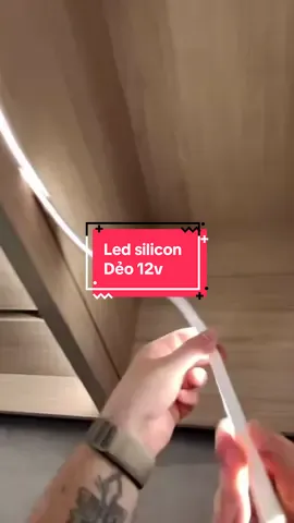 Lắp đặt Led Silicon dẽo cho tủ gỗ đẹp #LED #TienThanh #thicongnoithat #thietkenoithat #thietke 