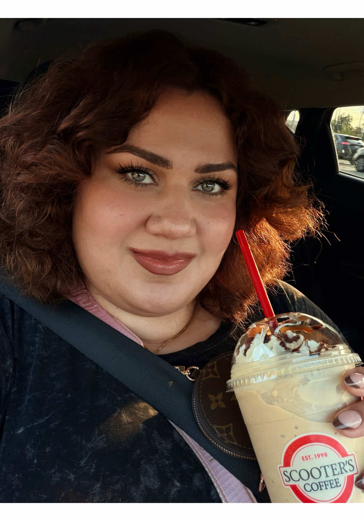 Morning luxury in a cup - Scooter's Coffee never misses ☕️  @Scooter’s Coffee  What’s your favorite drink? . . . . #bestdrivethru #drivethrucoffee #scooterspartner #fyp #scooterscoffee #coffeelovers #coffeetime 