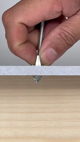 Easy technique for using drywall anchors. #DIY 
