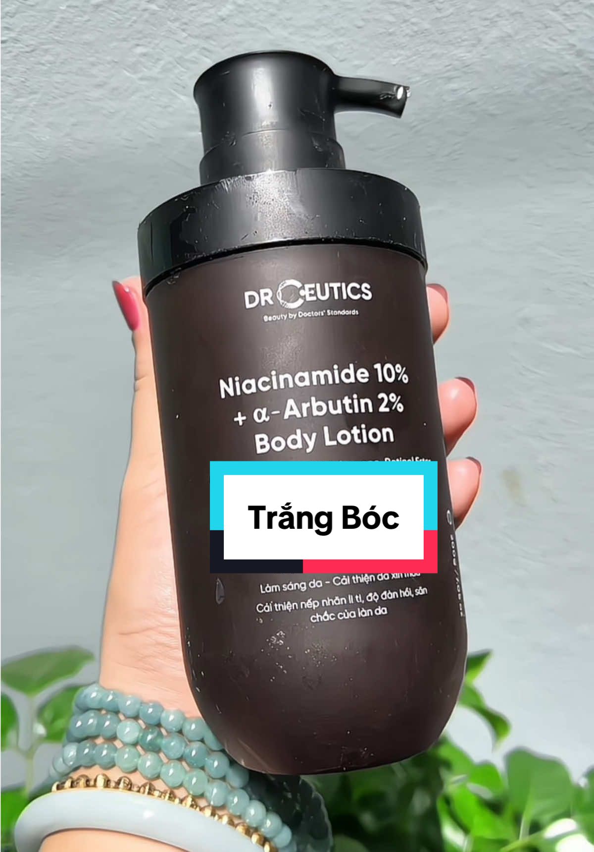 Trắng bóc luôn phải thử ngay:))#tranhongthai #bodylotion #suaduongthe #drceutics #duocsitien 