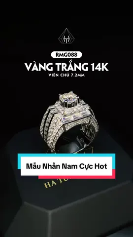 Sang như này đủ mê chưa anh em 😍 #hatuanjewelry #nhannam #nhannamvangtrang #nhannammoissanite #nhanmoissanite 