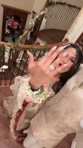 NIKAH’d 🫶🏽💋🌹♥️ #pakistani #desi #mashallah 