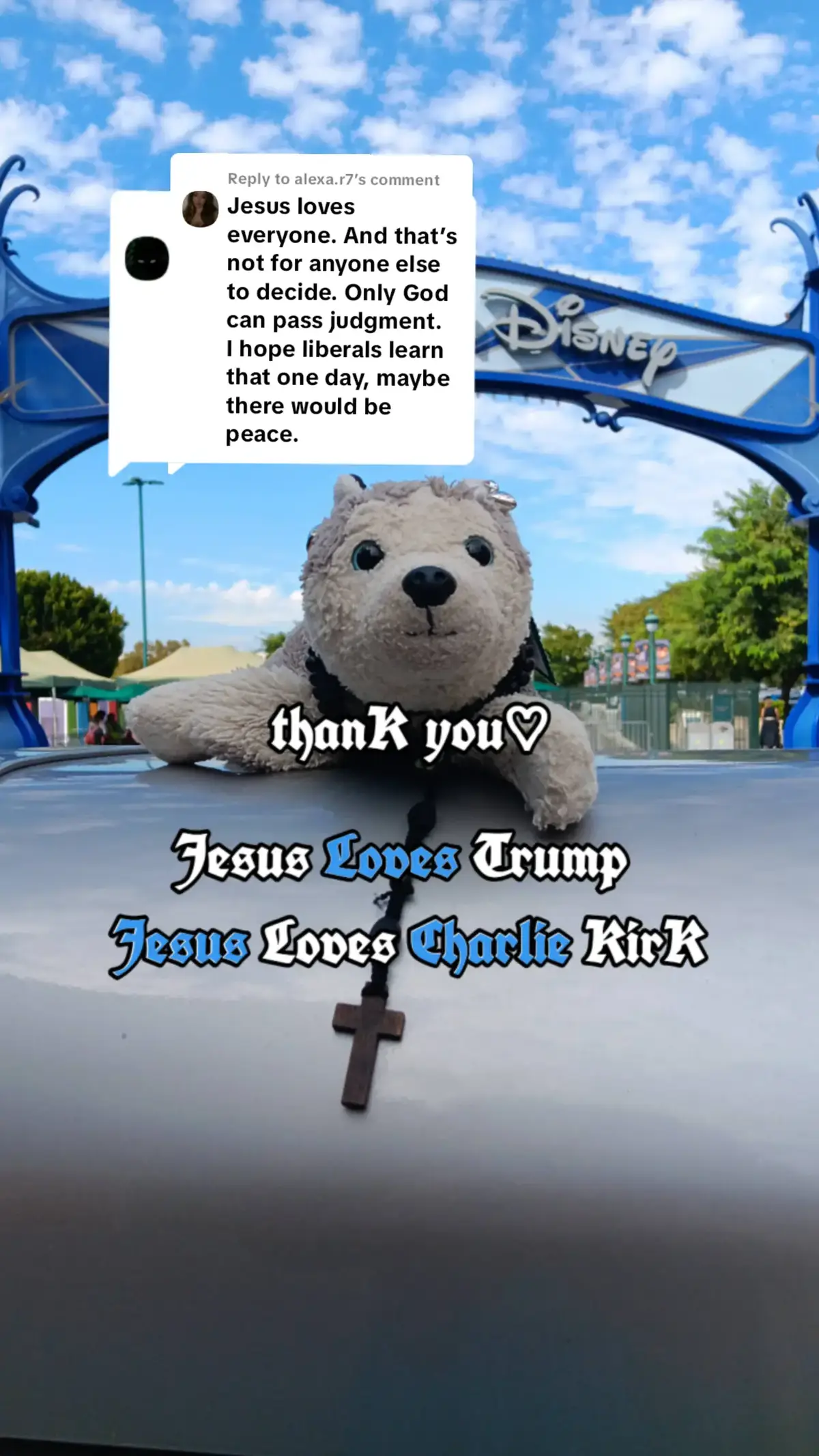 Replying to @alexa.r7 ☆Jesus Loves Charlie Kirk #donaldtrump 