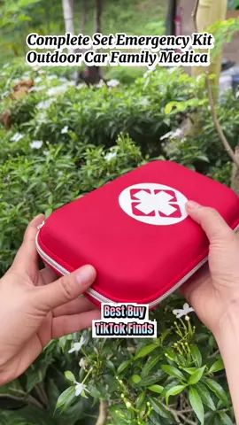 44 PCS First Aid Kit Set Emergency Medical Supplies. Click the yellow basket 👇👇👇 #emergencykit #medicalkit #firstaidkit 