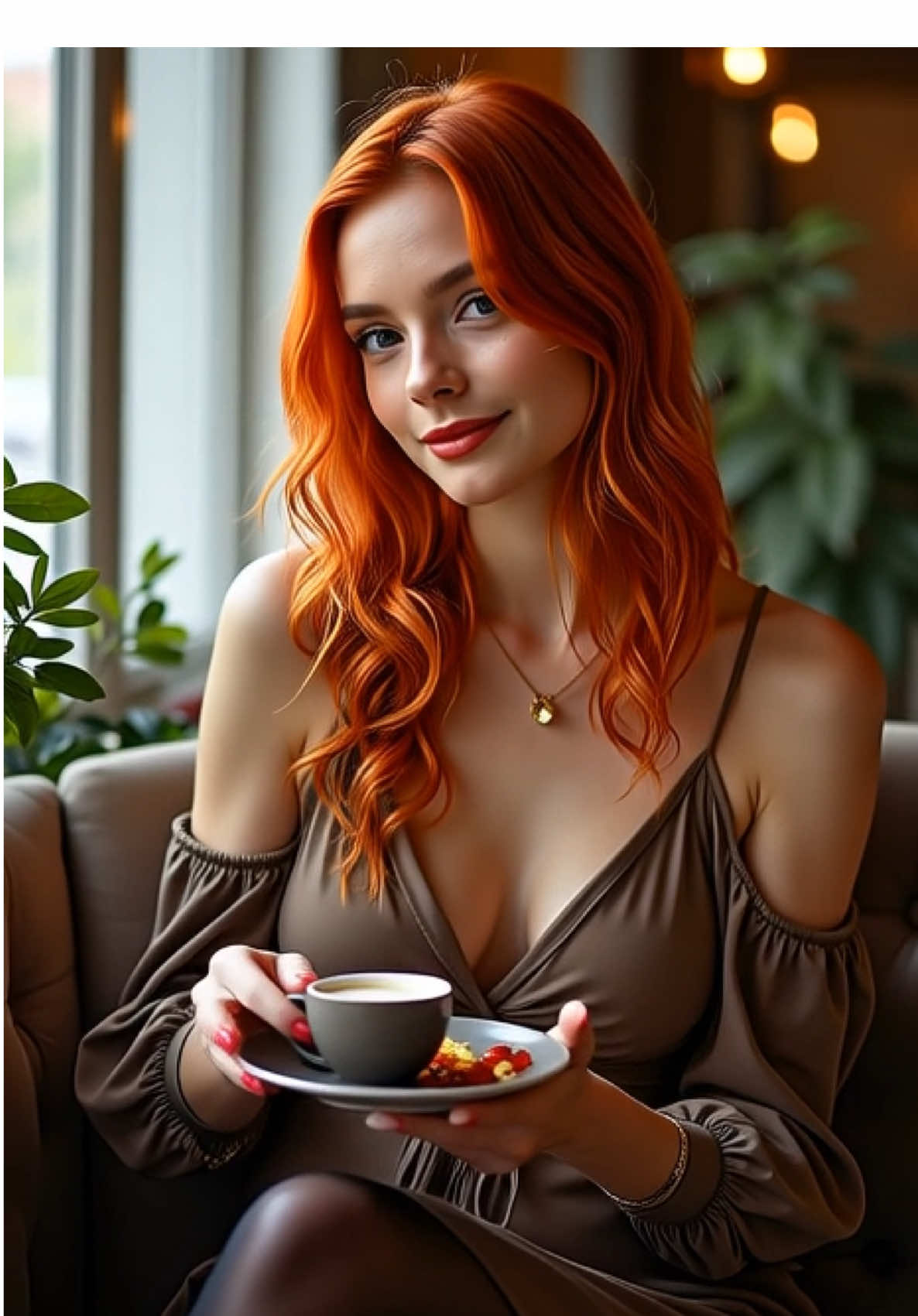 ☀️ Buona domenica a tutti 🌸 Colazione, un buon caffè ☕ e tanta calma… proprio come piace a me ✨ Mi godo questi minuti lenti, senza fretta, con la testa leggera e il cuore tranquillo 💖 Che la tua giornata sia dolce, serena e piena di piccole felicità 😘💋 #buonadomenica #coffeetime #relaxtime #positivevibes #sundaymood 