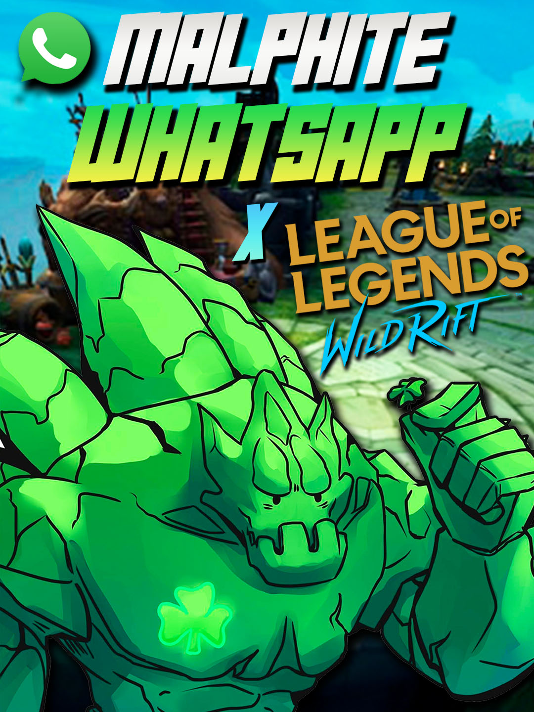 EL PODEROSO MALPHITE WhatsApp en WILD RIFT 🤑🔥#leagueoflegends #leagueoflegendsmemes #leagueoftiktok #malphite #humor #loquendo #fyp #paraty #crzgf #thexdma