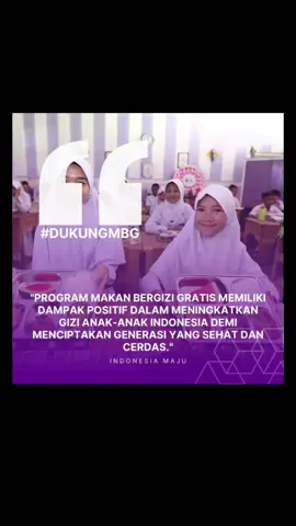 mendukung program MBG #GenerasiEmas #GiziUntukAnak #InvestasiBangsa
