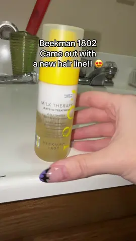 Milk Therapy Leave In Hair and Scalp repair #beekman1802 @Beekman 1802 #hairrepair #scalpcare #haircare #tiktokshopcreatorpicks 