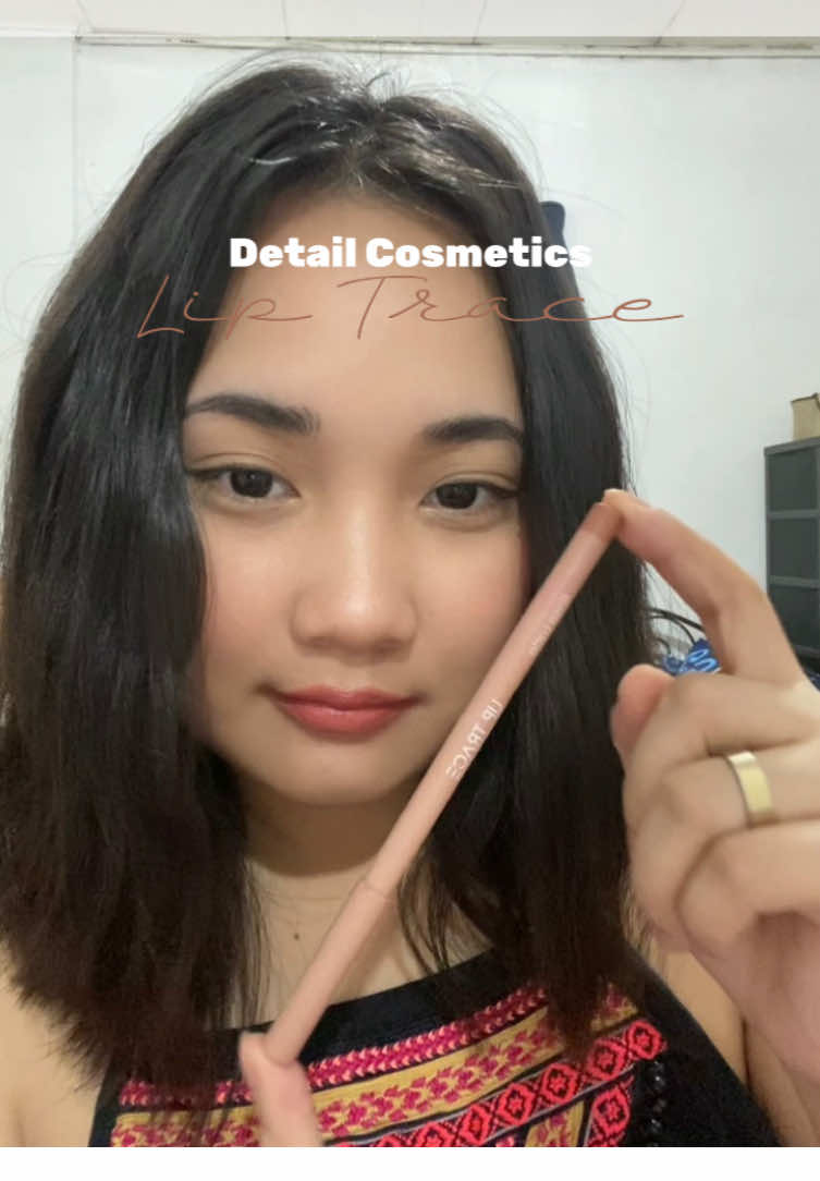 Rose latte everyday ૮ ˶ᵔ ᵕ ᵔ˶ ა #roselatte #liptrace #detailcosmetics #lippies #lipliner 