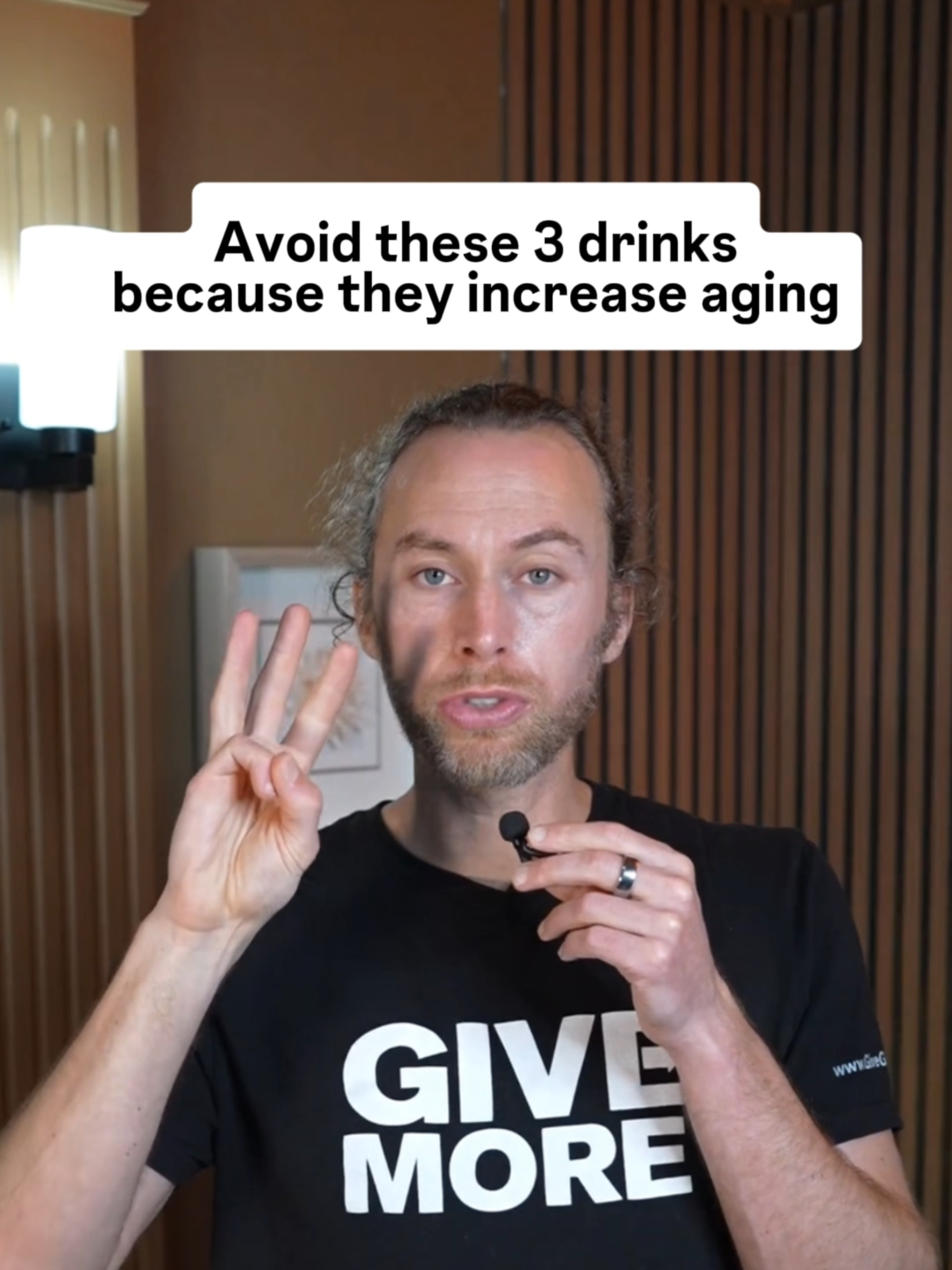 AVOID These Three Drinks, because they increase aging. #drinks #aging #wrinkles #robertwblove