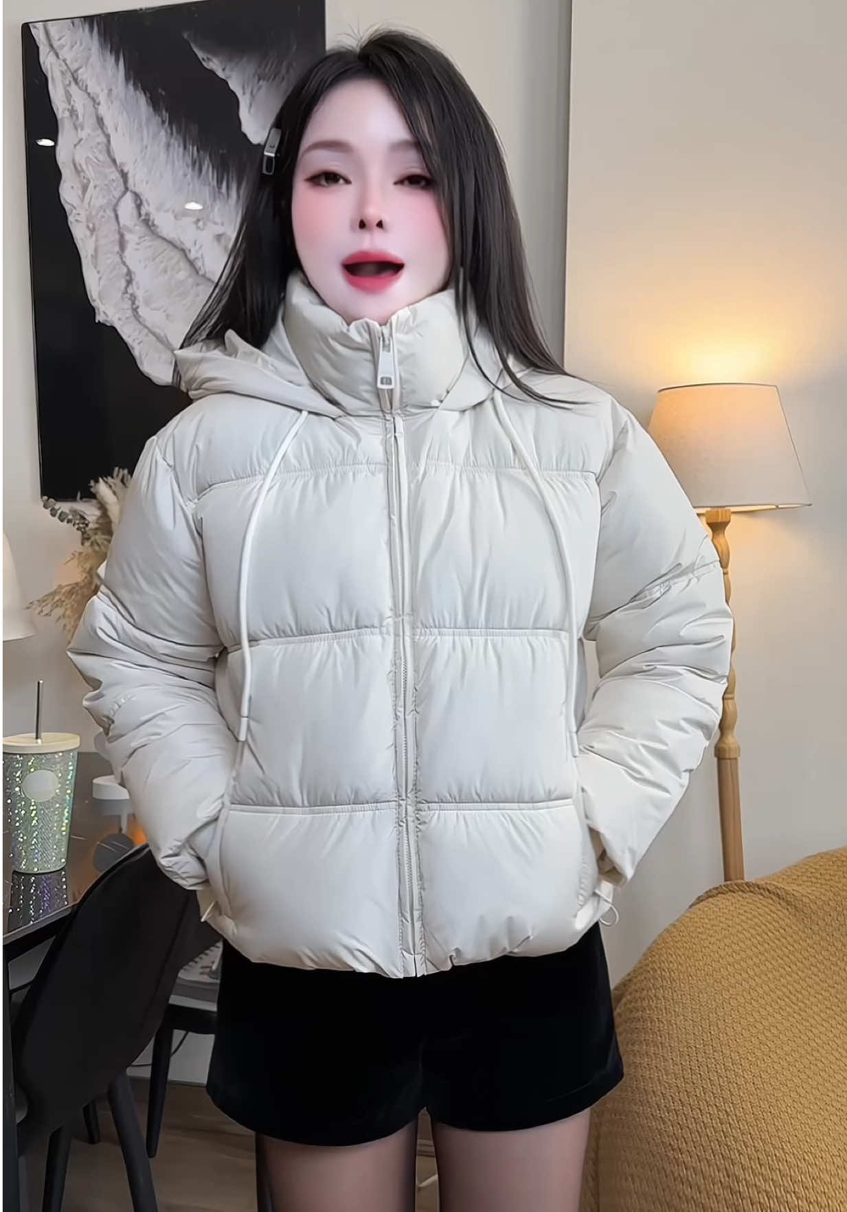 Áo phao siu nhẹ siu ấm rẻ nhưng Ngon nha #gucuahue #aokhoac  #aokhoacphao #aophaobeo #aophaonu