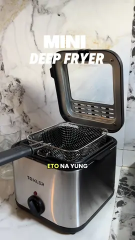 Mapapabilis pa pag luluto mo! #tomlerdeepfryer #tomler #minideepfryer #deepfryer #fyp 
