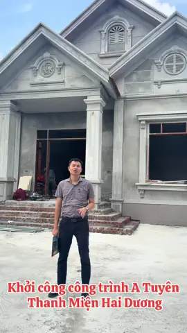 Khởi công nhà a tuyên @Trần Chơn 01 #caitaonhacua #phongkhachhiendai #xuhuong #nhuaoptrannano #noithatnhuakinhoang 