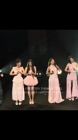 IDOL FACTORY FANMEETING IN OSAKA 2025 HAPPY 〜TIME~  #freenbecky #faymay  #idolfactoryfminosaka 