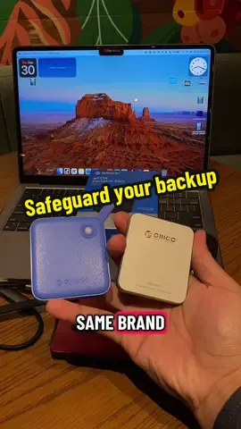For hands-on-lab or everyday backup. Protect your digital data from unexpected events.🛡️💯✅ #portablessd #virtualmachines #oricossd