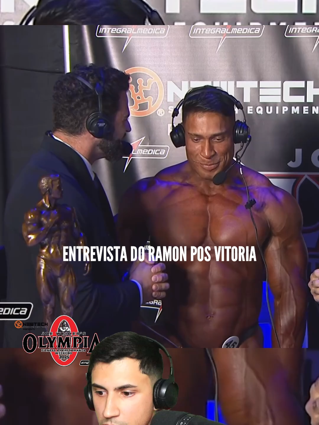RAMON DINO ENTREVISTA APOS SER CAMPEAO DO MR OLYMPIA ! #MROLYMPIA #mrolympia2025 #fisiculturismo #fisculturismo #treinopesado #shapenatural #nickwalker🔥 #bodybulding #ohmagrao #nickwalkergym #mrolympia #olympia #RAMONDINO #ramondinoedit #ramondinossauro #ramondinomotivacao