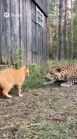 Who would’ve thought a cat could scare off a tiger? 😱 👉 Follow for more viral AI jungle shorts 🌍 💬 Comment “Cat King” if you believe this feline rules the world!