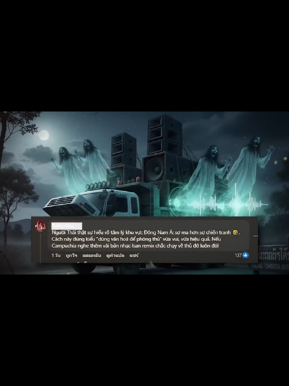 เวียดนามสุดฮา ไทยใช้แผนสู้ศึกด้วย รถแห่ เสียงผี หลoนทั้งคืน ทำIvมรเผ่นแนบ #เปิดการมองเห็น #tiktok #เทรนด์วันนี้ #เธรด #เป็นเพื่อนกันนะ 