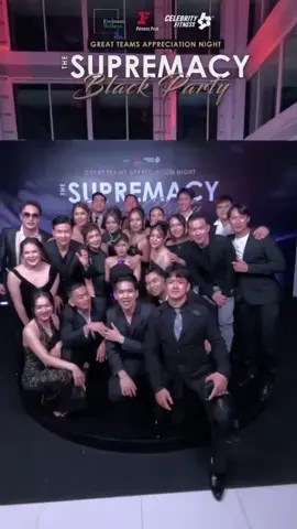 จึ้งมาก 💃🏻 REAT TEAMS APPRECIATION  THE SUPREMACY BLACK PARTY 🏆 #GreatTeams #AppreciationNights #TheSupremacy #FitnessFirstThailand #CelebrityFitnessThailand#CelebrityFitnessRayong #เซลล์ฟิตเนสระยอง #ฟิตเนสระยอง 