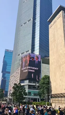 wow Jimin di Indonesia guys, Happy Birthday Jimin   thank you for amazing project @pjm_ina   cr: on video #jimtober2025 #jiminday2025