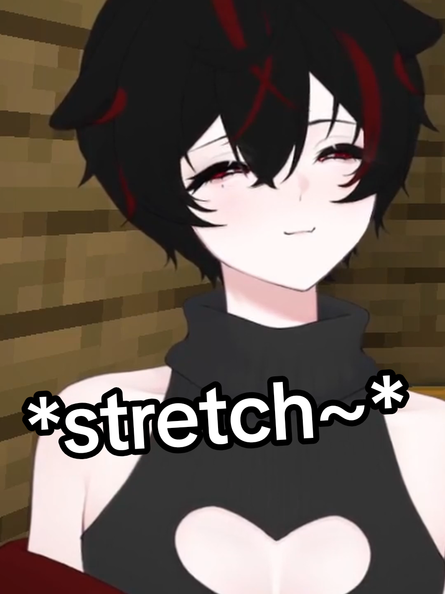 *streeetch* #Minecraft #gaming #funny #femboy #femboyvtuber 