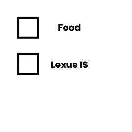 Get my priorities straight #cars #lexus #is350 #infiniti #toyota   
