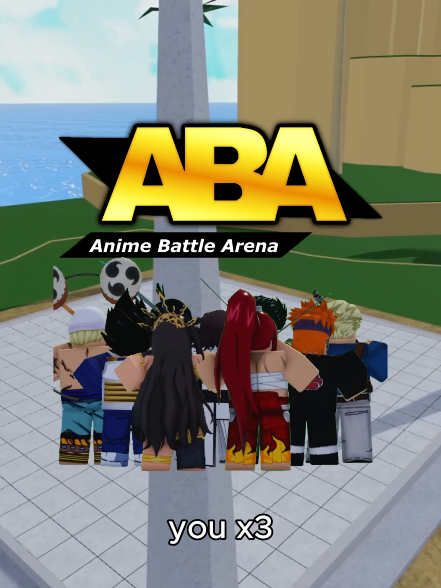 ABA Treasure Bruno Mars 3K Followers edit #aba #animebattlearena #animetiktok #roblox #anime