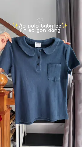 Áo polo babytee fit eo gọn dáng✨✨🛒 #reviewlamdep #xuhuong 