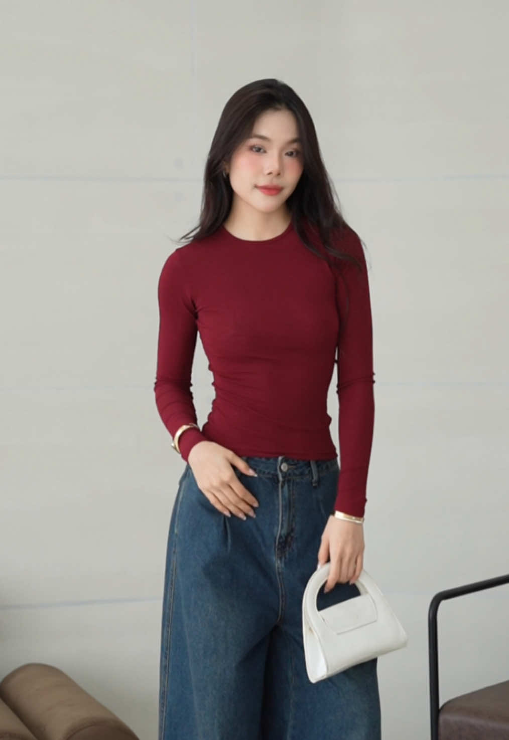 Em áo có chất vải thun giấy siêu nhẹ và thoáng, bảng màu siêu đa dạng🔥 #KAYLIN #thoitrangnu #hangmoive 