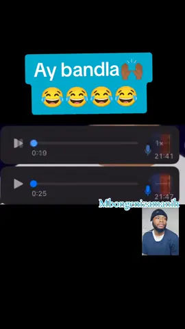 Ay bandla 😂🙌🏾#umjolo #voicenote #mzansitiktok #zulutiktok #tiktoksouthafrica 
