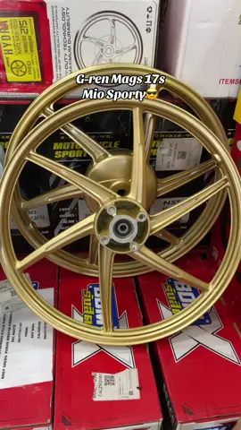 High Quality G-ren Mags for Mio Sporty 17s✅💯 #fyp #motorcycleparts #mags #grenmags #goodquality 