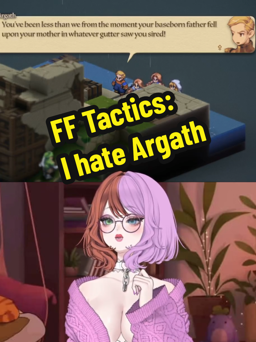 #tiktoklive #livehighlights I found my least favorite Final Fantasy character and it's Blondie McClassism #finalfantasy #fftactics #finalfantasytactics 