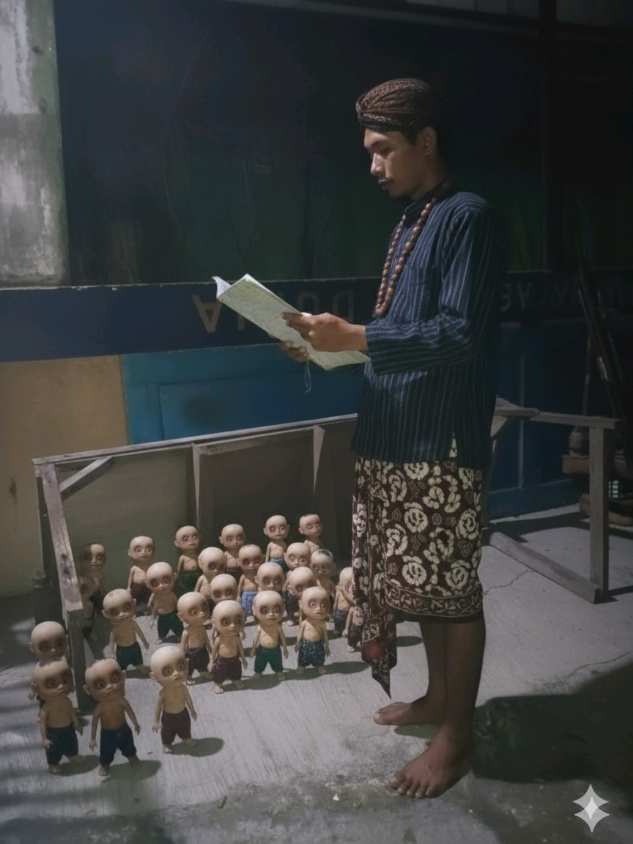 Pakdhe lagi absen tuyulnya #kontenhiburan #googleai #veo3 