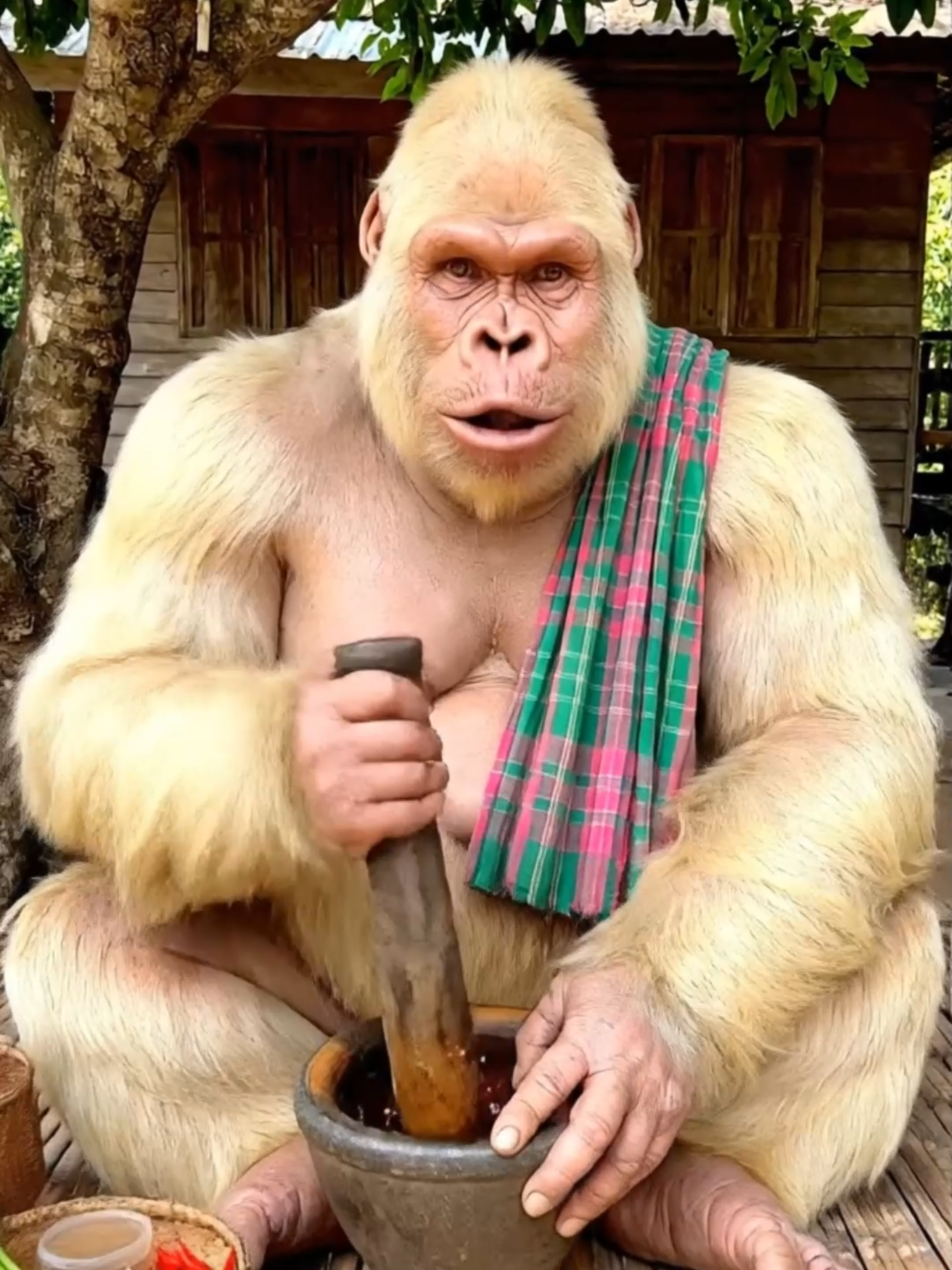 บักเผือกตำบักหุ่ง#Ai #บักเผือก #นายทองคํา #อีสานบ้านเฮา #คนอีสาน #ASMR